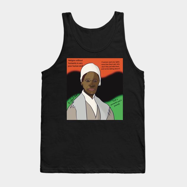 Sojourner Truth Tank Top by Dr Paul Art